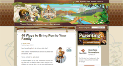 Desktop Screenshot of mykidsadventures.com