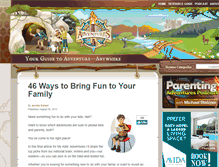 Tablet Screenshot of mykidsadventures.com